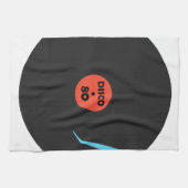 Linge De Cuisine Disco 80's - Retro Party - White (Horizontal)