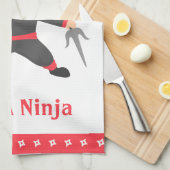 Linge De Cuisine Discrétion Ninja avec des armes de Sai pour des (Quart Plié)