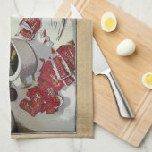 Linge De Cuisine Dishtowel "de soupe à ketchup" (Quart Plié)