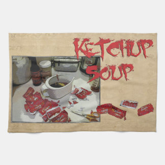 Linge De Cuisine Dishtowel "de soupe à ketchup"