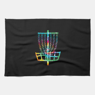 Linge De Cuisine Disk Golf Basket - Hippie Rainbow Gippie