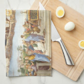 Linge De Cuisine Dispute du Saint-Sacrement, Raphael Sanzio (Quart Plié)