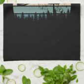 Linge De Cuisine Disque Golf Rétro (Plié)