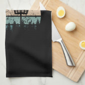 Linge De Cuisine Disque Golf Rétro (Quart Plié)