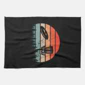 Linge De Cuisine Disque Golf Rétro (Horizontal)