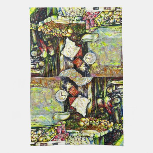 Linge De Cuisine Dit pour impliquer toute l'idée (Vertical)