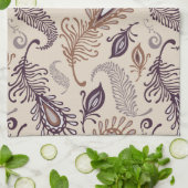 Linge De Cuisine Divers motif de plume (Plié)