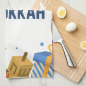 Linge De Cuisine Divertissement Joyeux Hanoukka (Quart Plié)