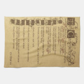 Linge De Cuisine dix commandements (Horizontal)