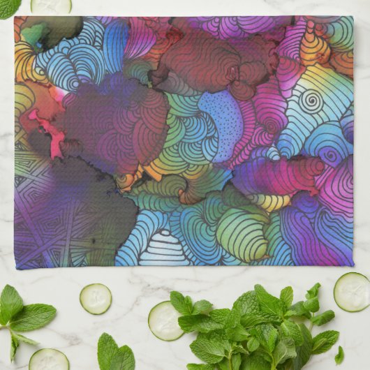 Linge De Cuisine Dizzy Lizzy (Plié)