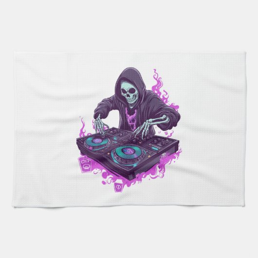 Linge De Cuisine DJ Skeleton (Horizontal)