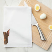 Linge De Cuisine Doberman Pinscher (Quart Plié)