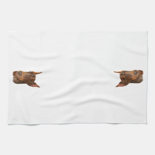 Linge De Cuisine Doberman Pinscher (Horizontal)