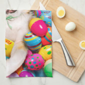 Linge De Cuisine Dog Laying on Easter Eggs (Quart Plié)