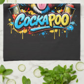 Linge De Cuisine Dog Lover Cockapoo Gift Dog Owner  (Plié)