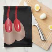 Linge De Cuisine Doigt de vampire V.2 (Quart Plié)