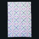 Linge De Cuisine Dolores Carreaux Motif Mint rose pourpre<br><div class="desc">Décorez votre cuisine avec cette serviette motif en carreaux dessinés à la main. Fait un grand ménage ou un cadeau mariage! Vous pouvez le customiser et ajouter du texte. Consultez ma boutique pour trouver beaucoup plus de couleurs et de motifs plus des articles correspondants pour votre maison!</div>