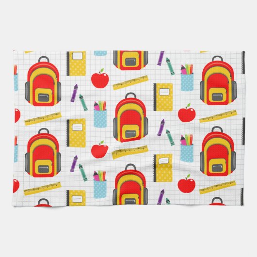 Linge De Cuisine Don de l'enseignant | Apple Retour À L'École (Horizontal)