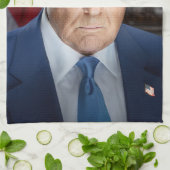 Linge De Cuisine Donald Trump 2025 Portrait du président américain (Plié)