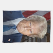 Linge De Cuisine Donald Trump 2025 Portrait du président américain (Horizontal)
