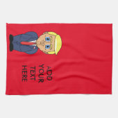 Linge De Cuisine Donald Trump semblant suffisant (Horizontal)