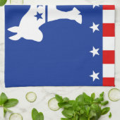 Linge De Cuisine Donkey démocrate (Plié)