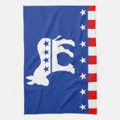 Linge De Cuisine Donkey démocrate (Vertical)