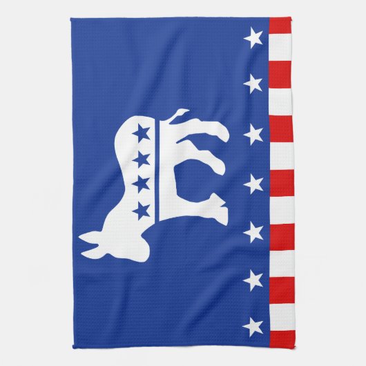 Linge De Cuisine Donkey démocrate (Vertical)