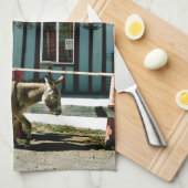 Linge De Cuisine Donkey Town Oatman Arizona (Quart Plié)