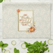 Linge De Cuisine Donner Merci Citrouille Frame (Plié)