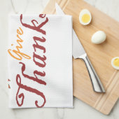 Linge De Cuisine Donnez les mercis (Quart Plié)