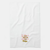 Linge De Cuisine Donnez-moi simplement la recette Blanc (Vertical)