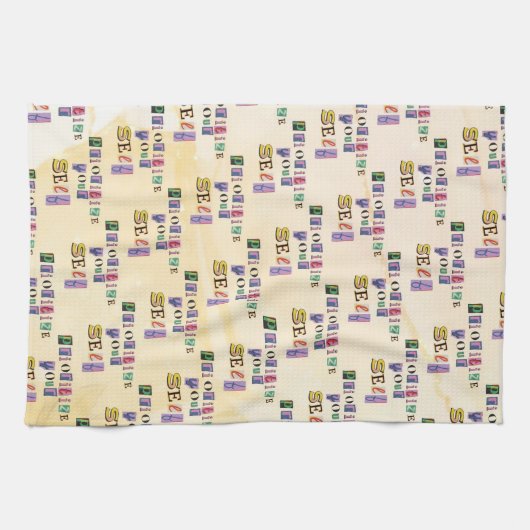 Linge De Cuisine Donnez-vous la priorité (Horizontal)