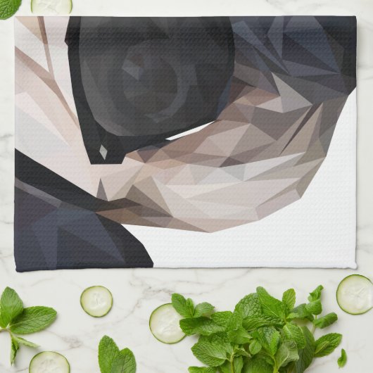 Linge De Cuisine Don't Give a Pug (Plié)