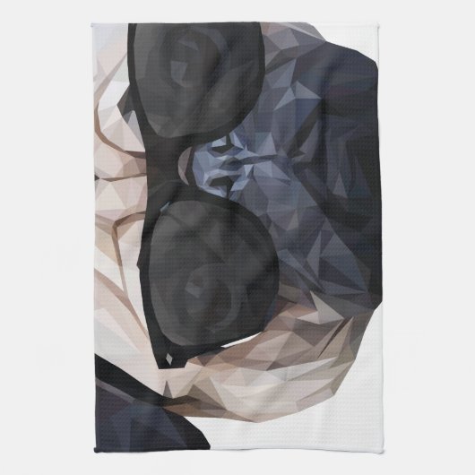 Linge De Cuisine Don't Give a Pug (Vertical)