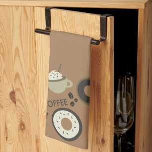 Linge De Cuisine Donuts aux grains de café Sucré Barista