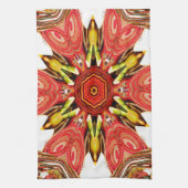 Linge De Cuisine Doodle Floral Art Imprimer (Vertical)