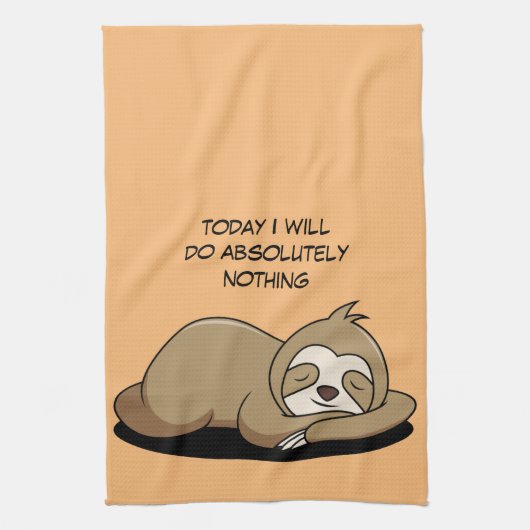 Linge De Cuisine Dormant Animé (Vertical)