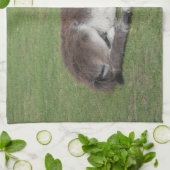 Linge De Cuisine Dormir mignon âne poulain bébé (Plié)