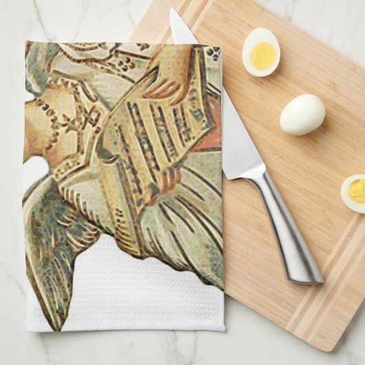 Linge De Cuisine Double Beauthful Angels (Quart Plié)