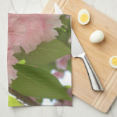 Linge De Cuisine Double floraison cerisier II printemps fleuri (Quart Plié)