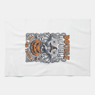 Linge De Cuisine Double peine Malheur Sorcière Citrouille Halloween