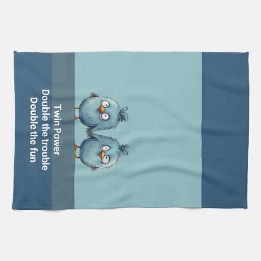 Linge De Cuisine Double puissance double difficulté double plaisir (Horizontal)