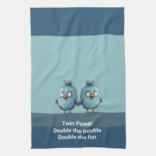 Linge De Cuisine Double puissance double difficulté double plaisir (Vertical)