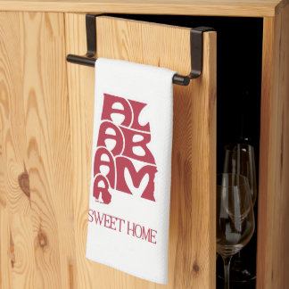 Linge De Cuisine Douce Alabama Crimson