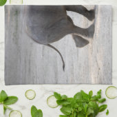 Linge De Cuisine Douce bébé éléphant Kibali (Plié)