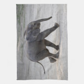 Linge De Cuisine Douce bébé éléphant Kibali (Vertical)