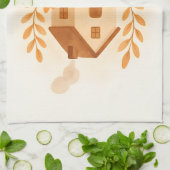 Linge De Cuisine Douce maison chaleureuse (Plié)