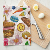 Linge De Cuisine Douceurs de pâtisserie mignonnes (Quart Plié)