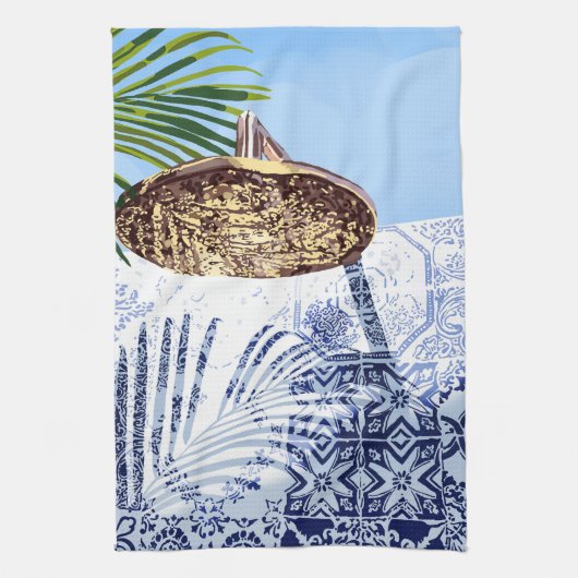 Linge De Cuisine Douche tropicale (Vertical)